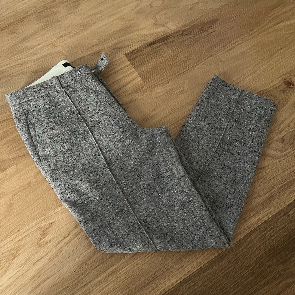 J Crew Tweed Cropped Pants